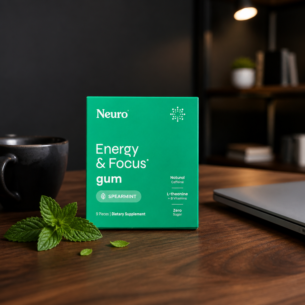 Neuro Energy & Focus Gum Spearmint