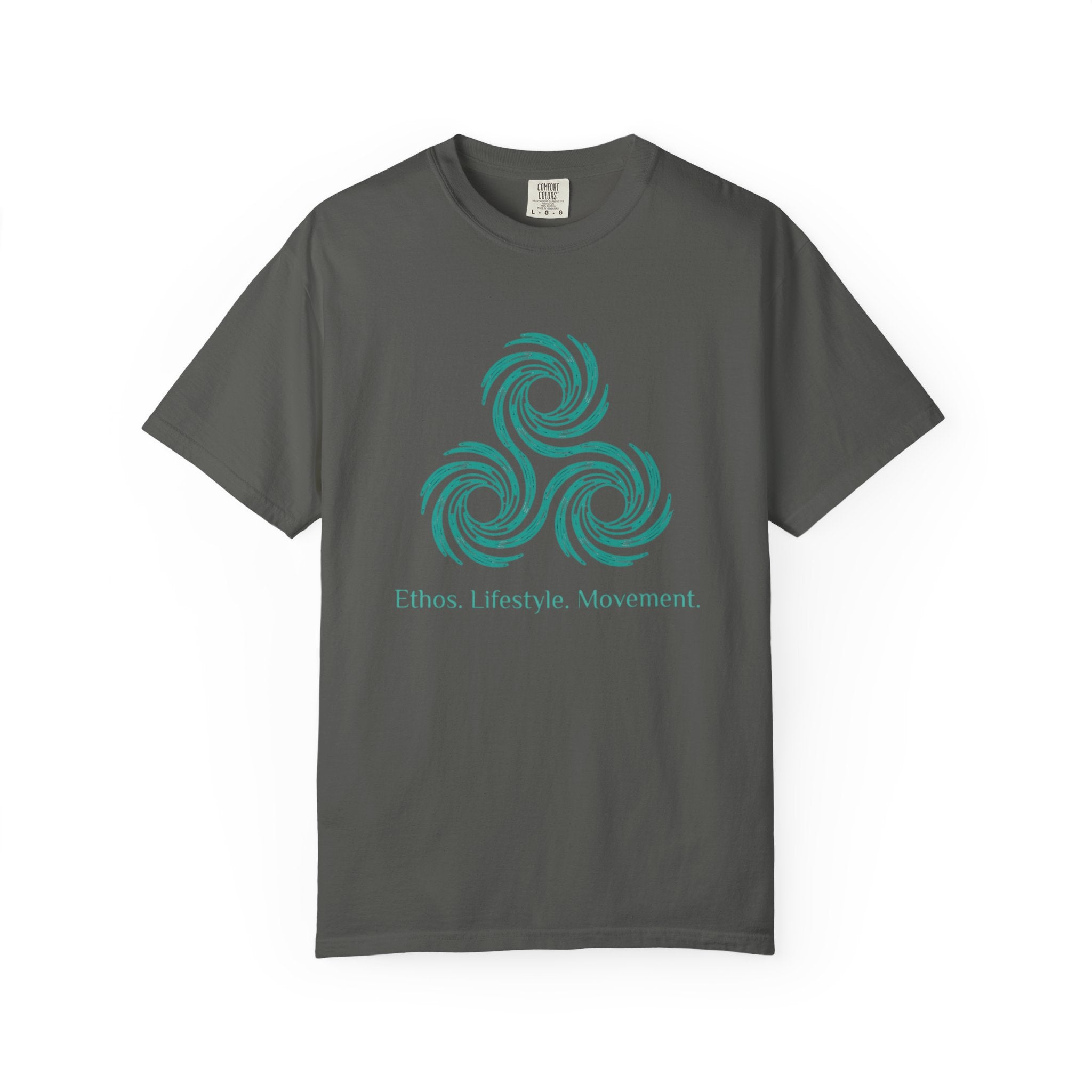 Unisex ELM Teal Logo Garment-Dyed T-shirt