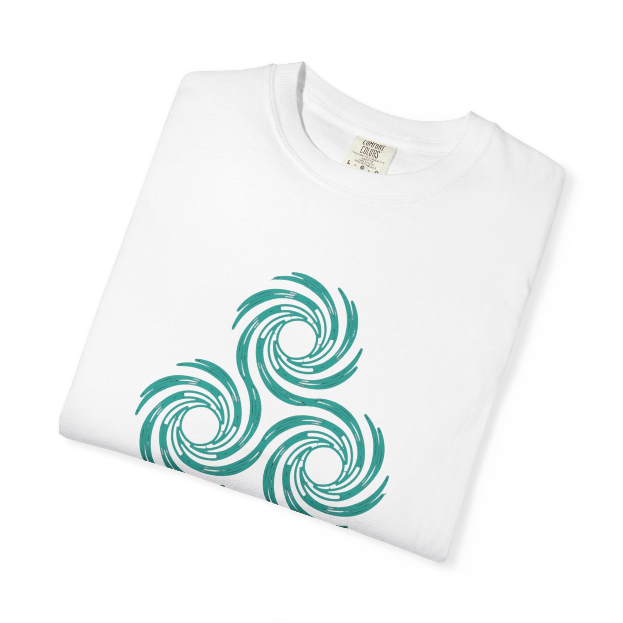 Unisex ELM Teal Logo Garment-Dyed T-shirt