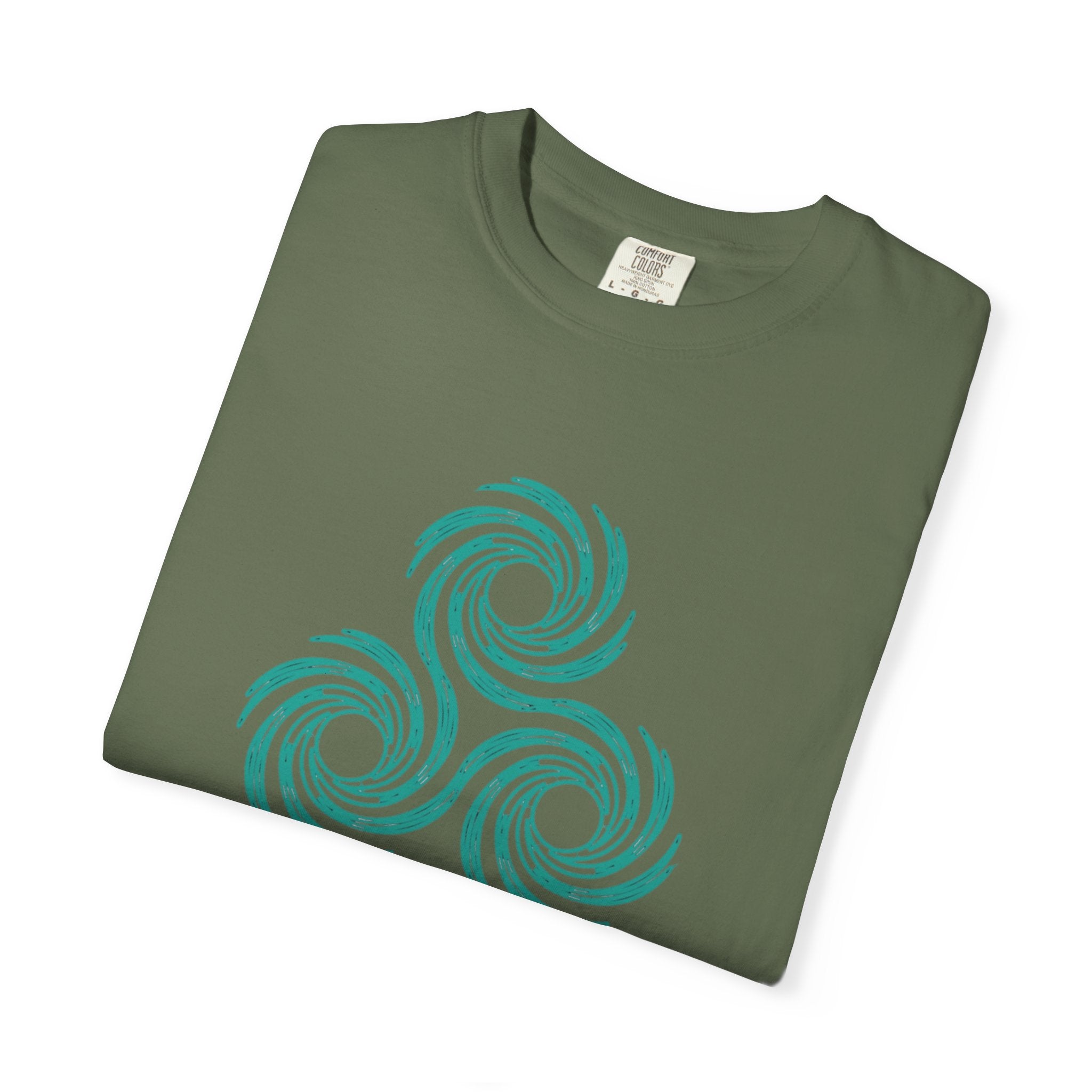 Unisex ELM Teal Logo Garment-Dyed T-shirt