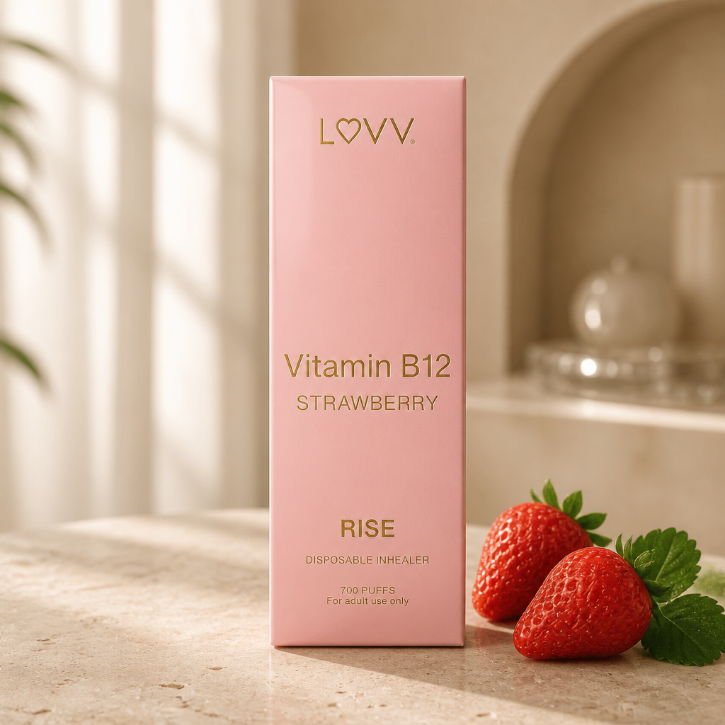Luvv Inhaler Strawberry B12