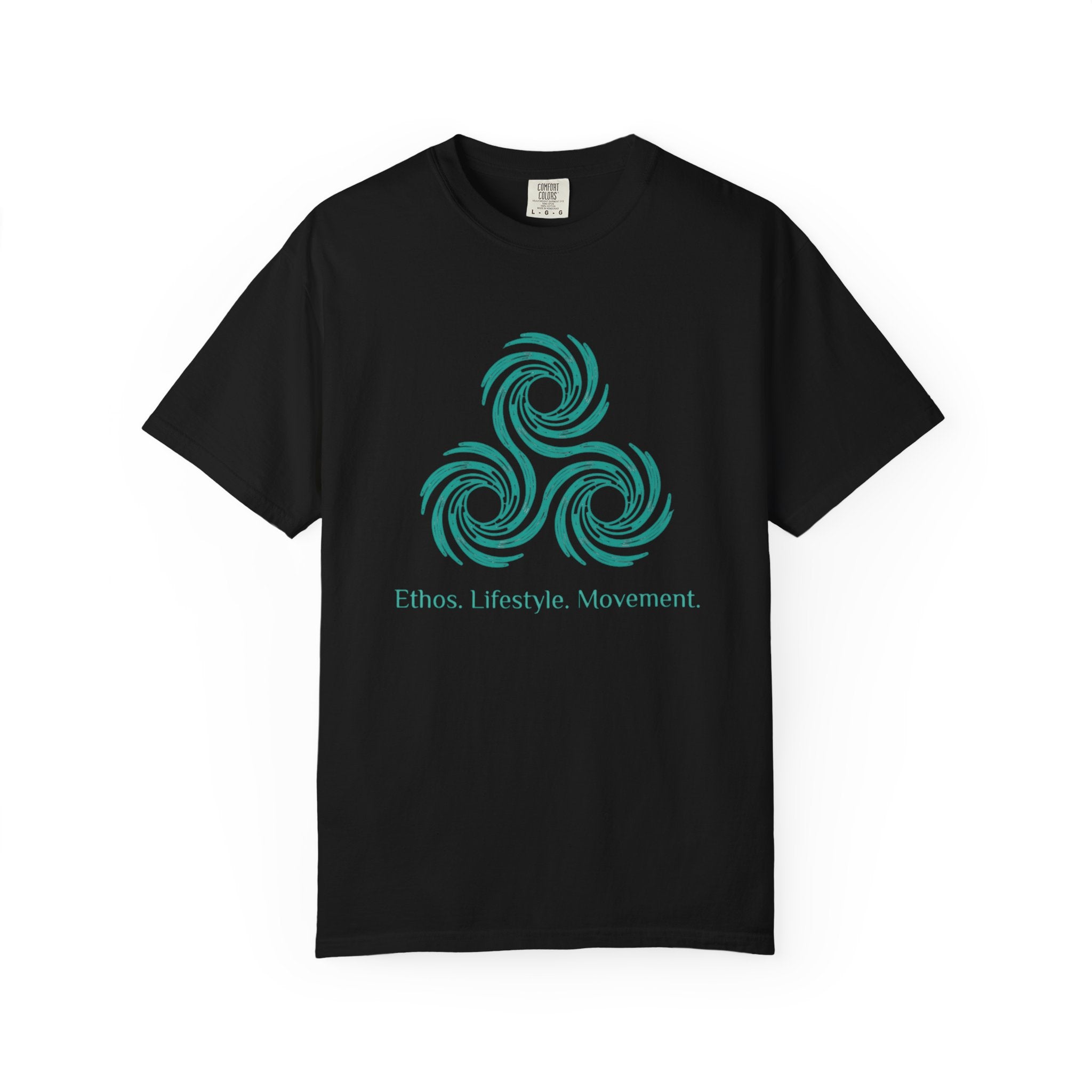 Unisex ELM Teal Logo Garment-Dyed T-shirt