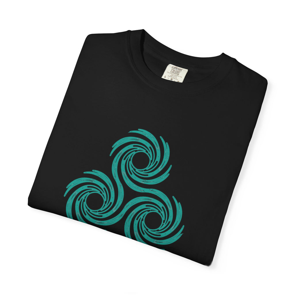 Unisex ELM Teal Logo Garment-Dyed T-shirt