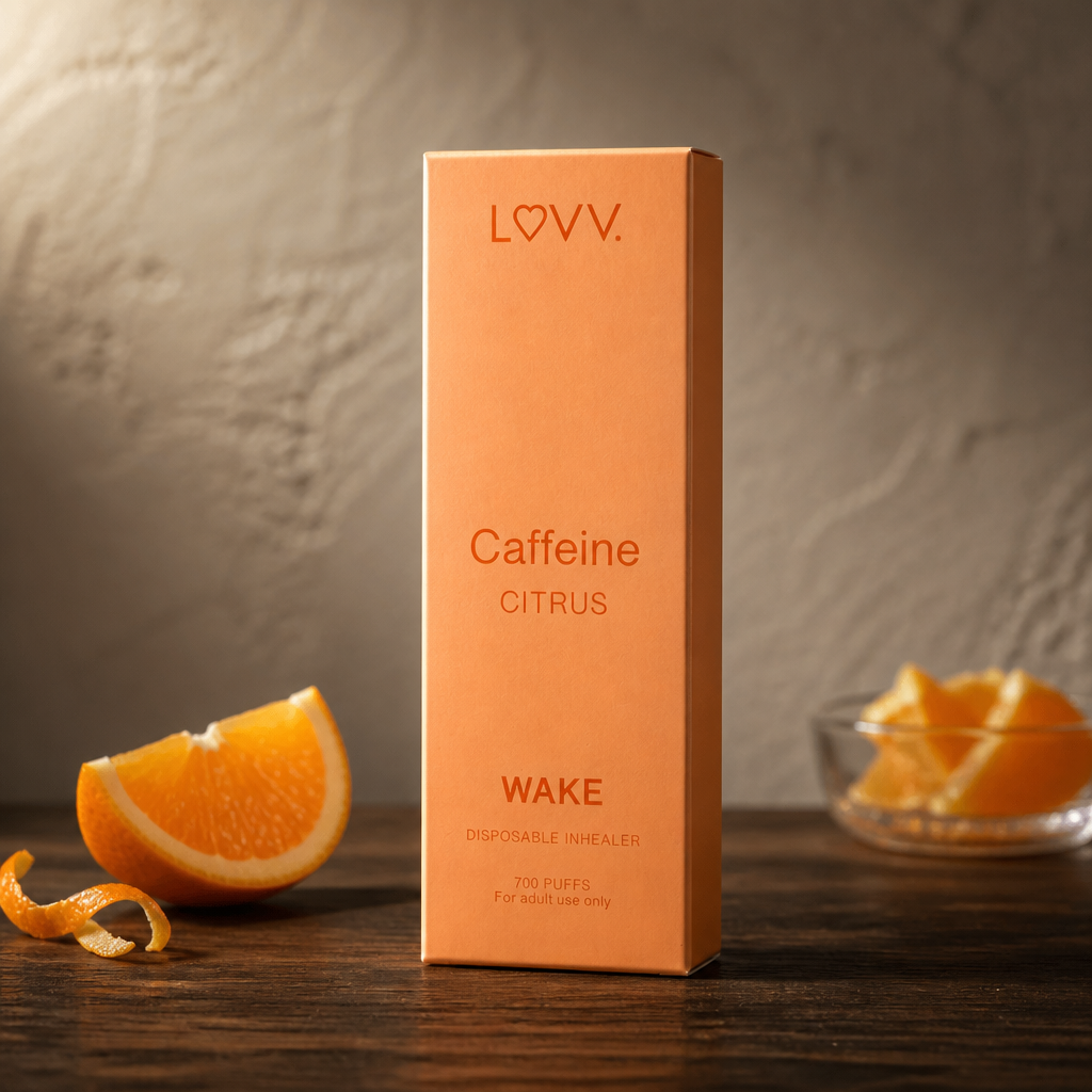 Luvv Inhaler Citrus Caffeine