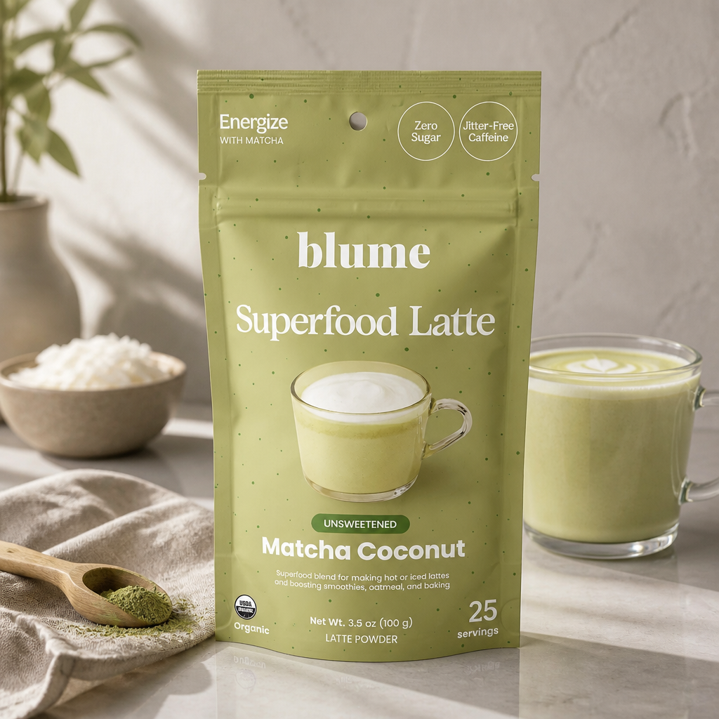 Blume Superfood Matcha Coconut Latte
