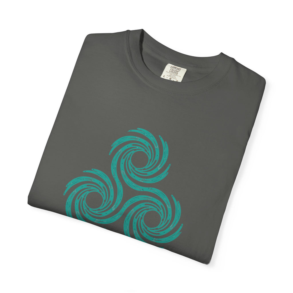 Unisex ELM Teal Logo Garment-Dyed T-shirt